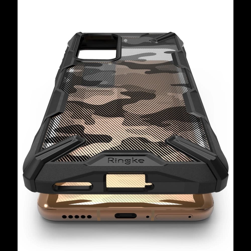 Ringke Tasche Fusion-X Huawei P40 Camo (Moro) Schwarz - 7