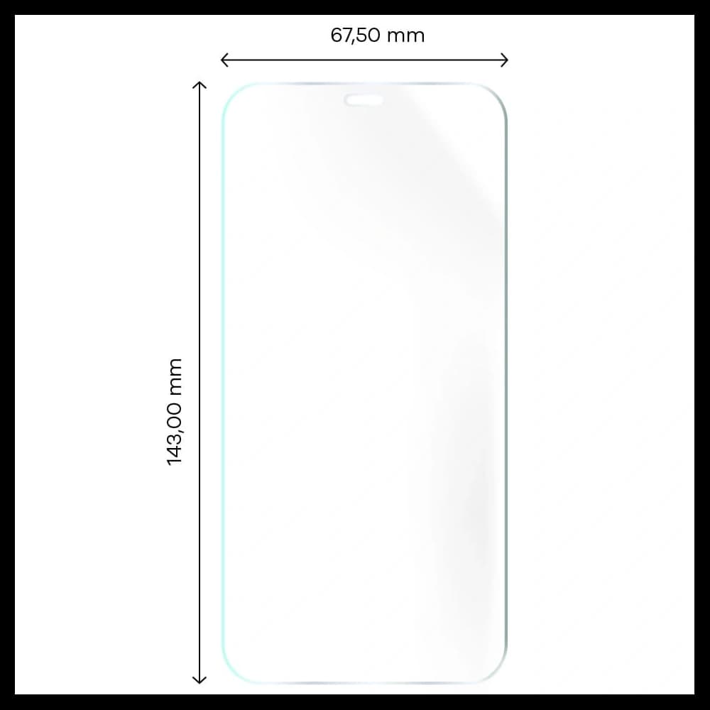 Bizon Glas Hydrogel Apple iPhone 12 / 12 Pro [2 PACK] - 2