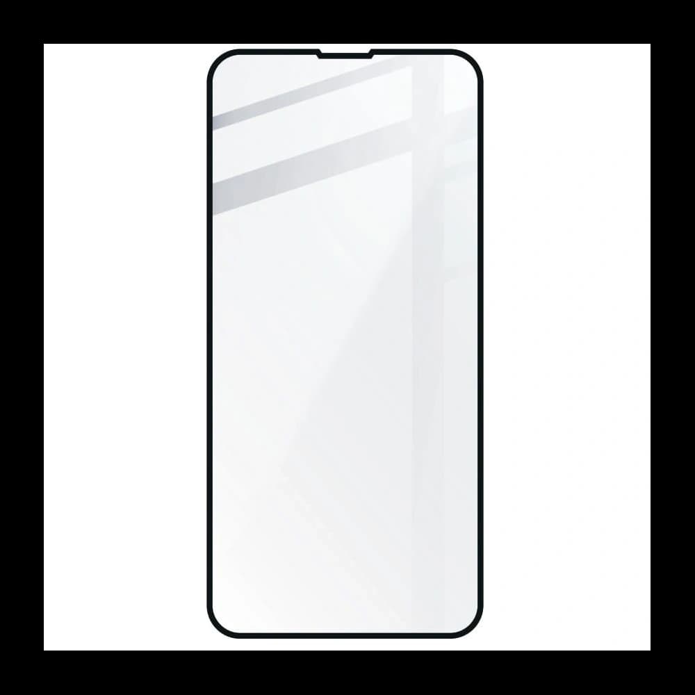 Szkło hartowane Bizon Glass Edge - [2 PACK] + ochrona na obiektyw Apple iPhone 13 Pro czarne - 4