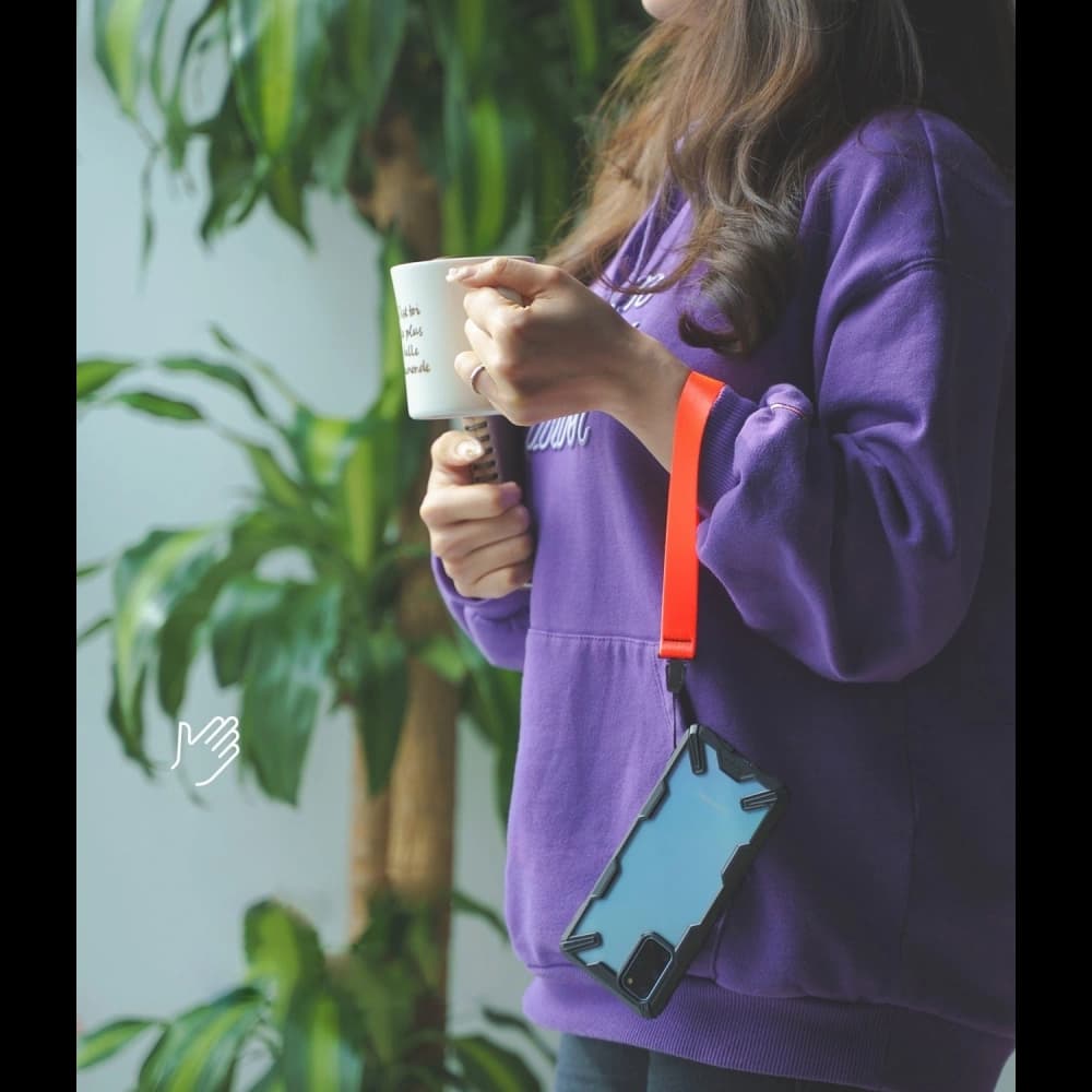 Panglica Ringke pentru încheietura mâinii Neon Portocalie - 3