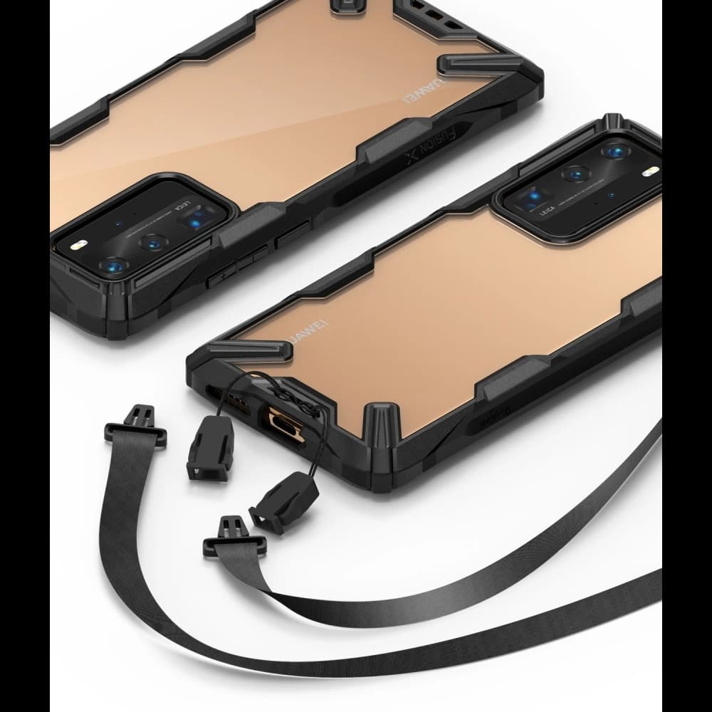 Ringke Tasche Fusion-X Huawei P40 Pro Schwarz - 15