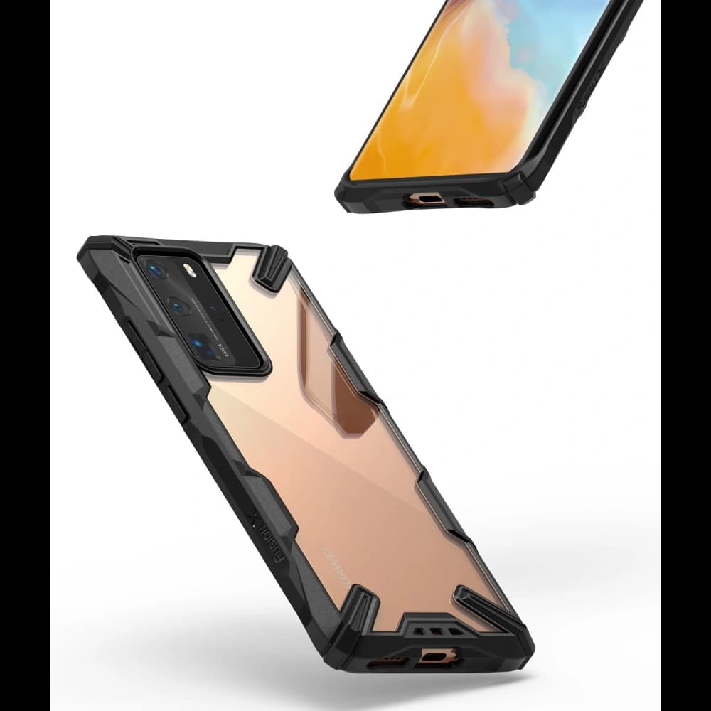 Ringke Tasche Fusion-X Huawei P40 Pro Schwarz - 17