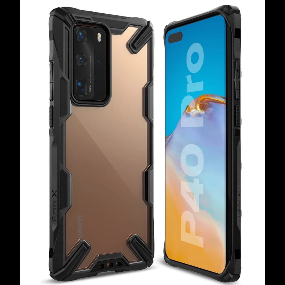 Ringke Tasche Fusion-X Huawei P40 Pro Schwarz - 21