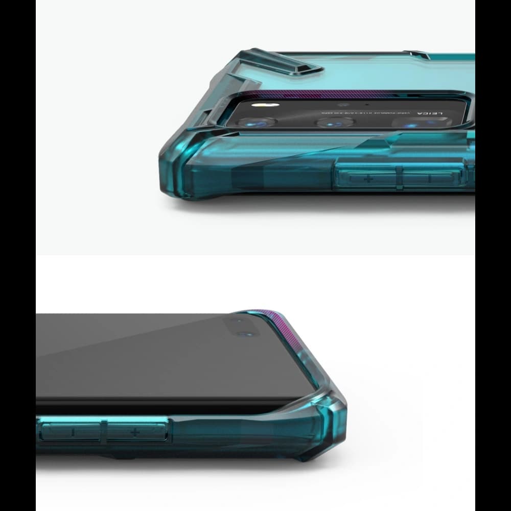 Ringke Tasche Fusion-X Huawei P40 Pro Türkis Grün - 17