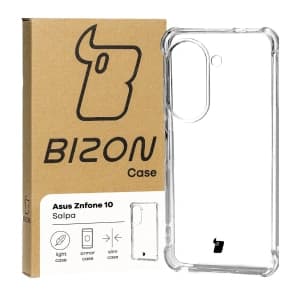 Elastické pouzdro Bizon Case Salpa pro Asus Zenfone 10 / 9 průhledné