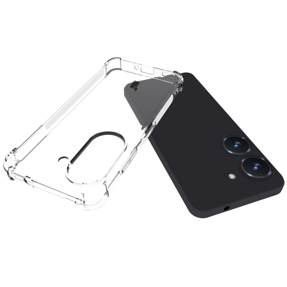 Elastické pouzdro Bizon Case Salpa pro Asus Zenfone 10 / 9 průhledné - 5