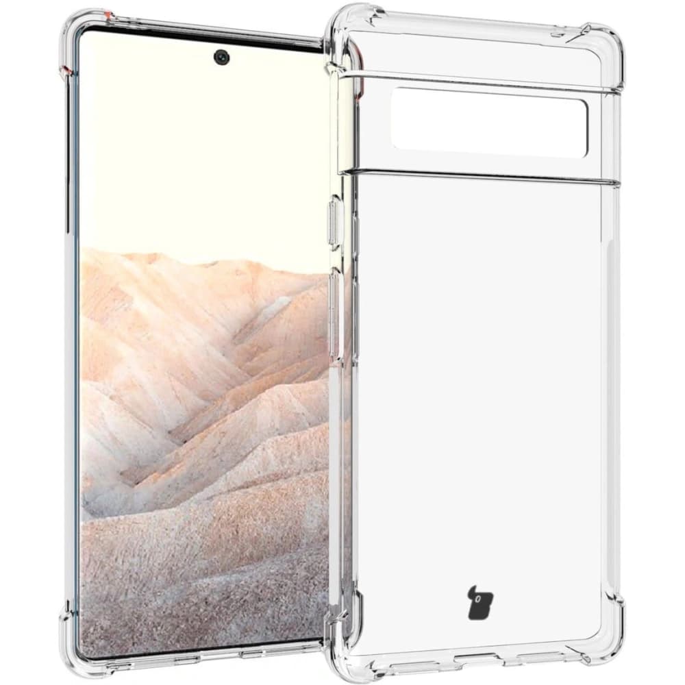 Bizon Case Clear Pack case + 2x screen film + lens protector Google Pixel 6 Pro clear - 3