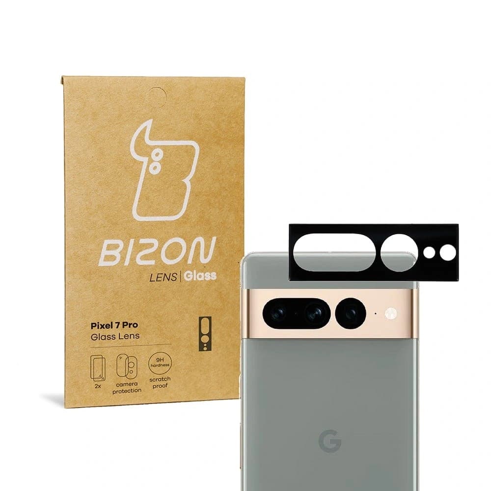 Bizon üveg lencse Pixel 7 Pro [2 Csomag] - 1