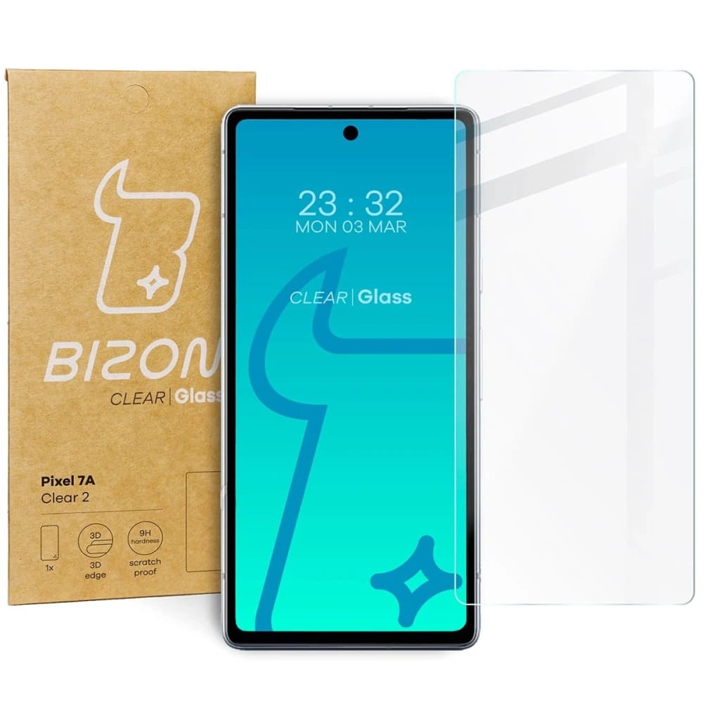 Bizon Glass Clear 2 Pixel 7A - 1