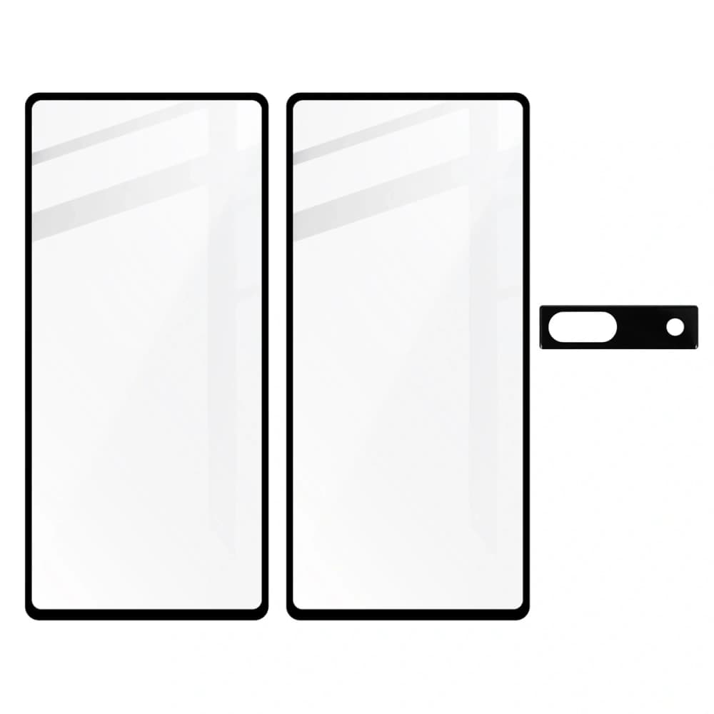 BIZON Edge 2 2x screen glass + camera glass Pixel 7A - 5