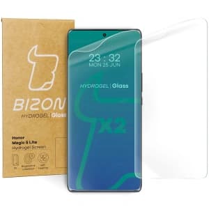 Folia hydrożelowa na ekran Bizon Glass Hydrogel do Honor Magic5 Lite [2 PACK]
