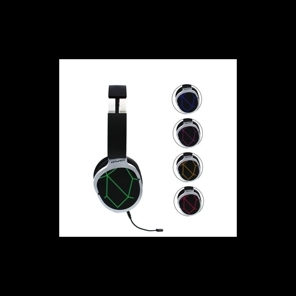 AWEI Gaming Wireless Headphones Bluetooth A799BL with microphone black - 6