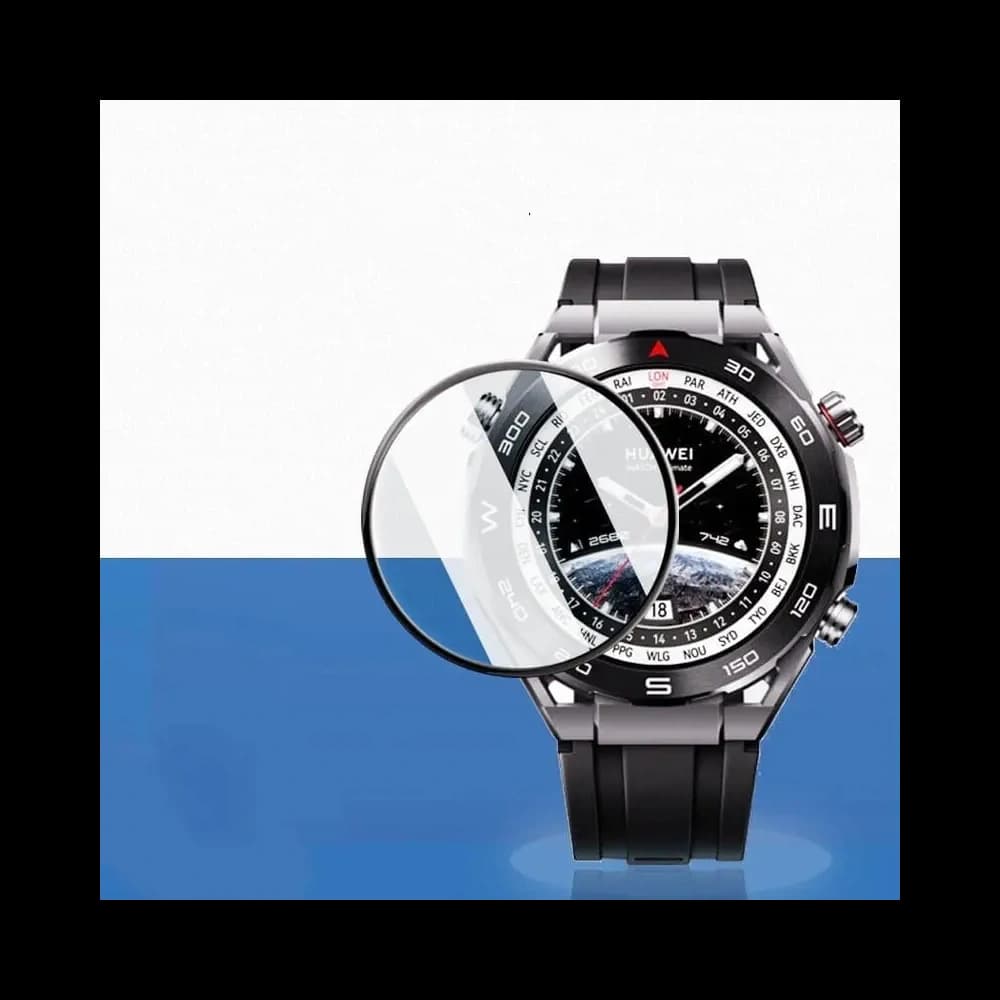 Bizon Glas Uhr Edge Hybrid Huawei Uhr Ultimate schwarz - 3