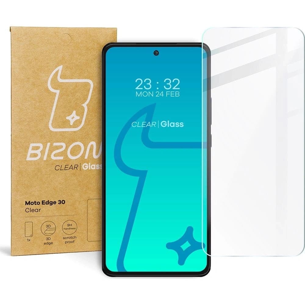 Bizon Glas Klar Motorola Edge 30 - 1