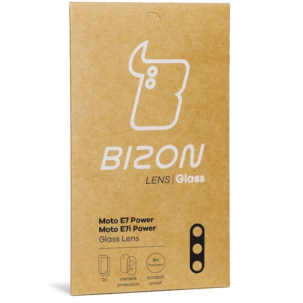 Bizon Glaslinse Moto E7 Power / E7i Power [2 PACK] - 6