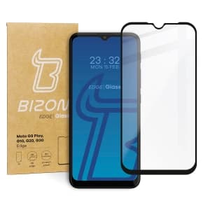 Bizon Glass Edge Moto G10 / G20 / G30 / G9 Play negru