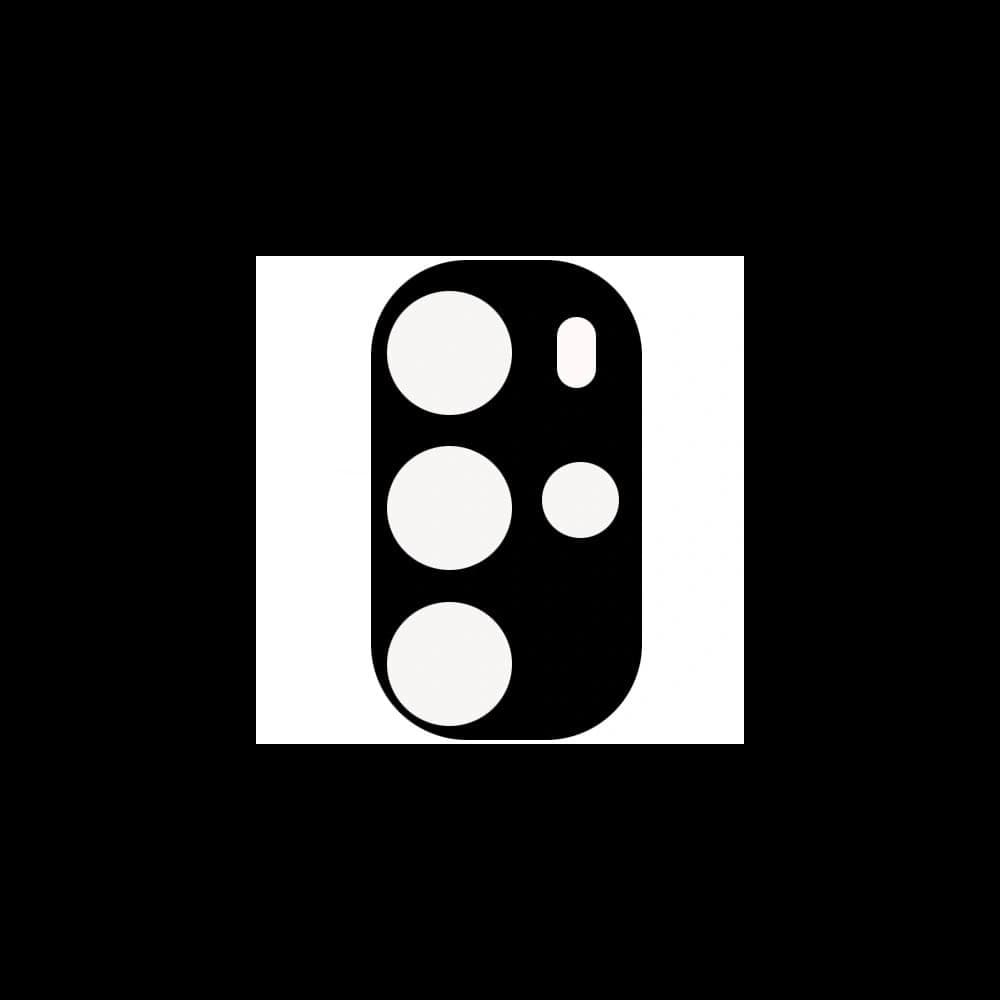 Bizon Glass Edge edzett üveg - [2 PACK] + lencsevédő Motorola Moto G22 fekete - 9