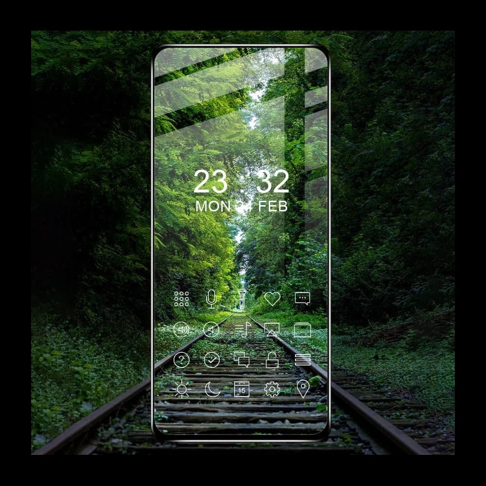 Bizon Glass Edge edzett üveg - [2 Csomag] + lencsevédő Moto G51 5G fekete - 6