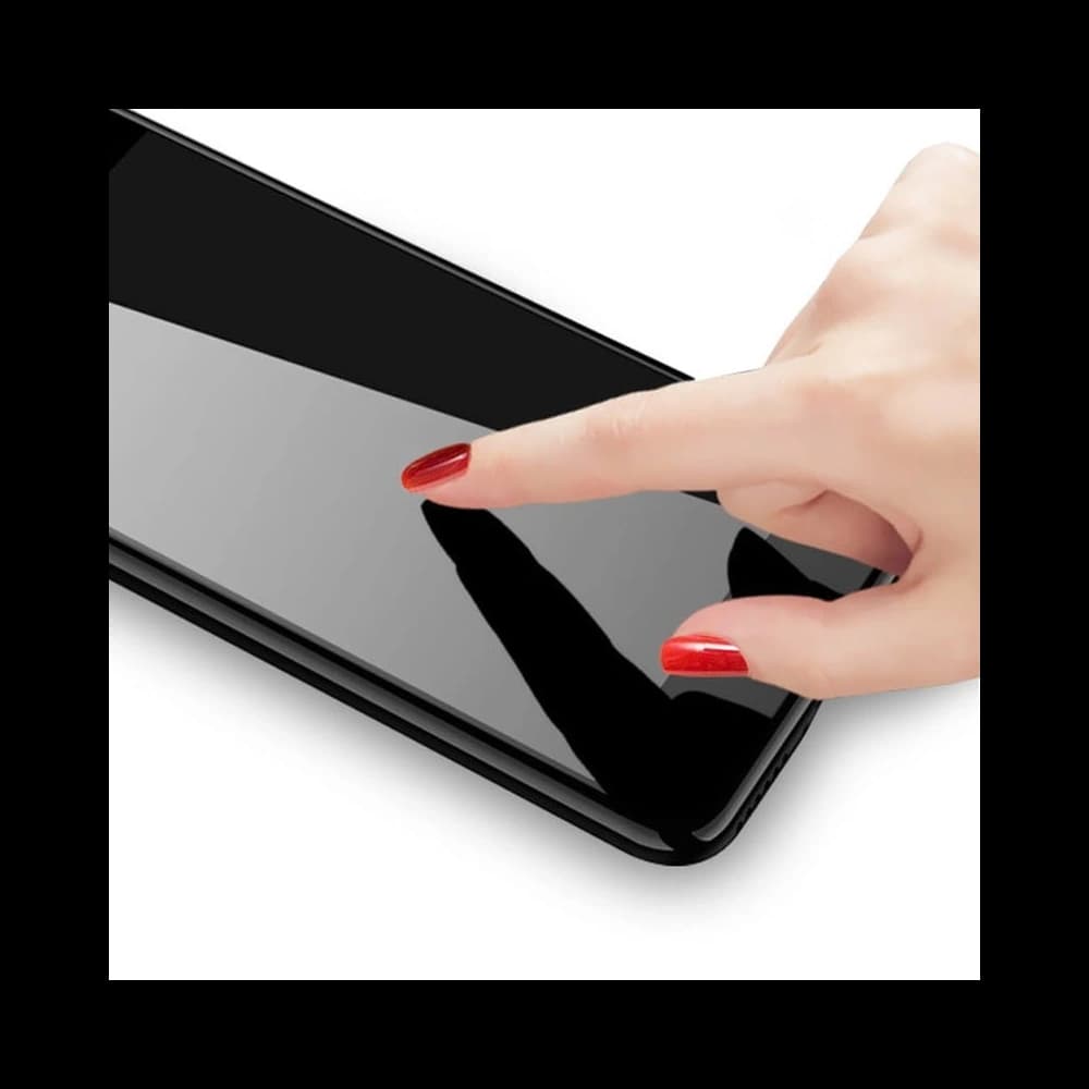 Bizon Glass Edge Moto G51 5G black - 5