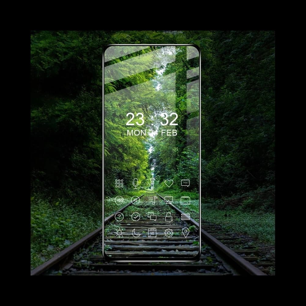 Bizon Glass Edge Moto G51 5G black - 6