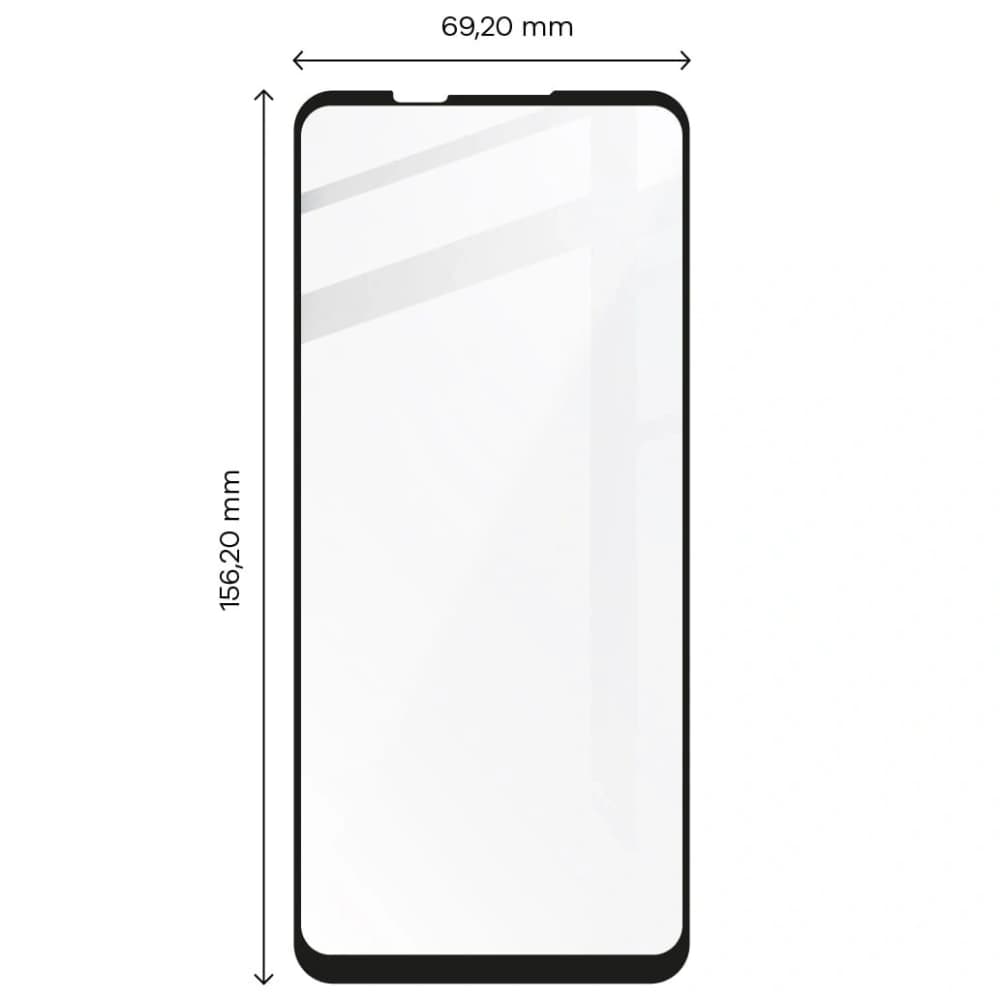 Bizon Glass Edge Motorola Moto G62 5G black - 2