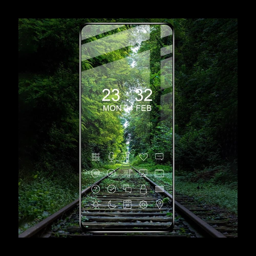 Bizon Glass Edge Motorola Moto G62 5G black - 5