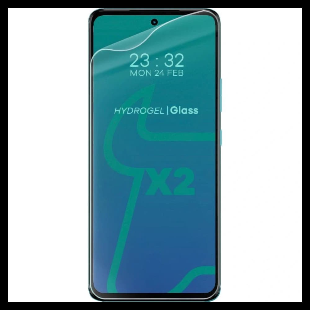 Fólie hydrogelová na displej Bizon Glass Hydrogel do Moto G72 [2 PACK] - 3