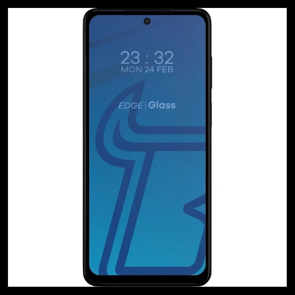 Bizon Glass Edge Moto G52 / G82 fekete - 2