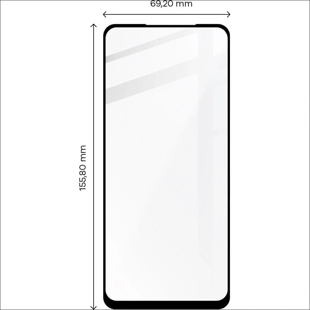 Bizon Glass Edge Moto G52 / G82 fekete - 3