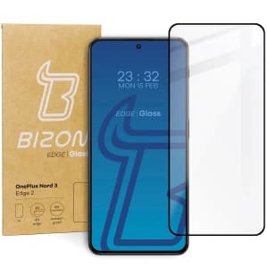 Bizon Glass Edge 2 OnePlus Nord 3 fekete