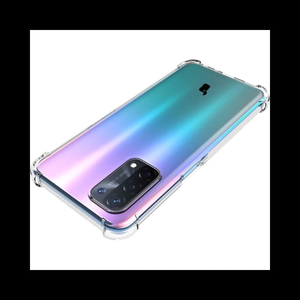 Bizon Case Clear Pack case + 2x screen glass + lens glass Oppo A74 5G / A54 5G clear - 6