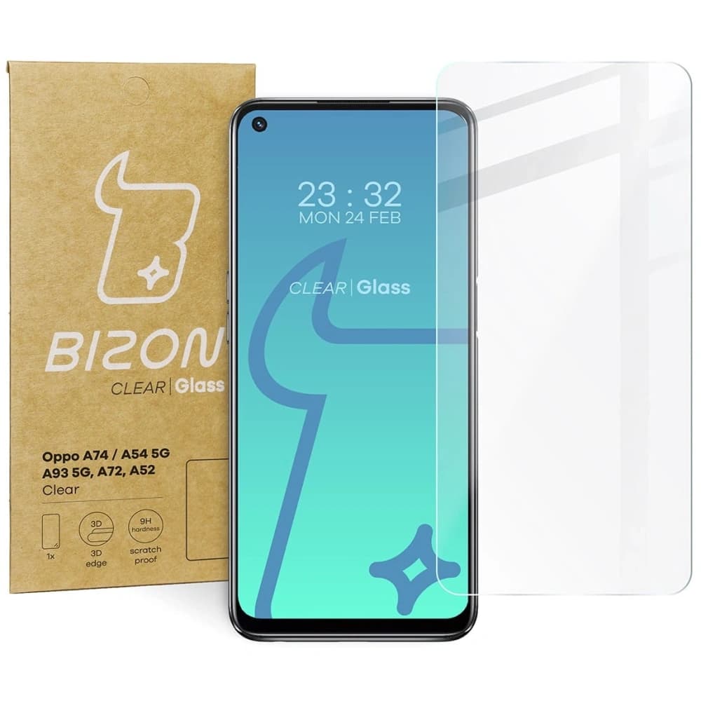 Bizon Glass Clear Oppo A52 / A72 / A54 5G / A74 5G / A93 5G - 1