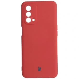 Etui Bizon Case Silicone do Oppo A93 5G ciemny róż