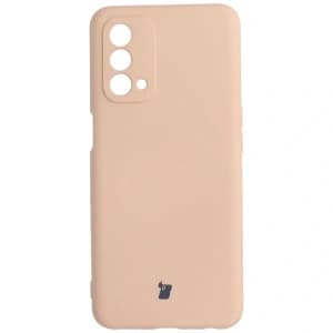Etui Bizon Case Silicone do Oppo A93 5G jasnoróżowe