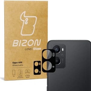 Sklo na fotoaparát Bizon Glass Lens pro Oppo A96 [2 PACK]