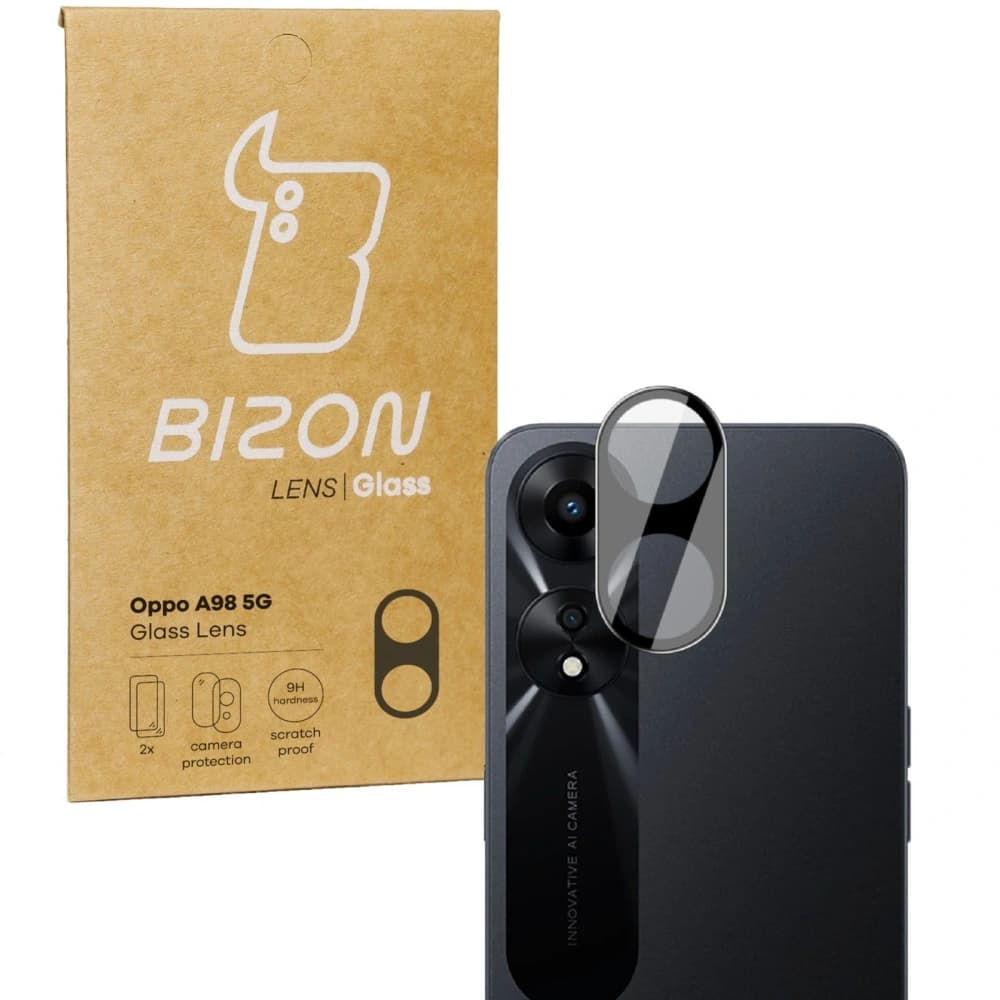 Bizon Glass Lens Oppo A98 [2 PACK] - 1