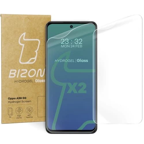 Bizon Glass Hydrogel Oppo A98 [2 PACK]