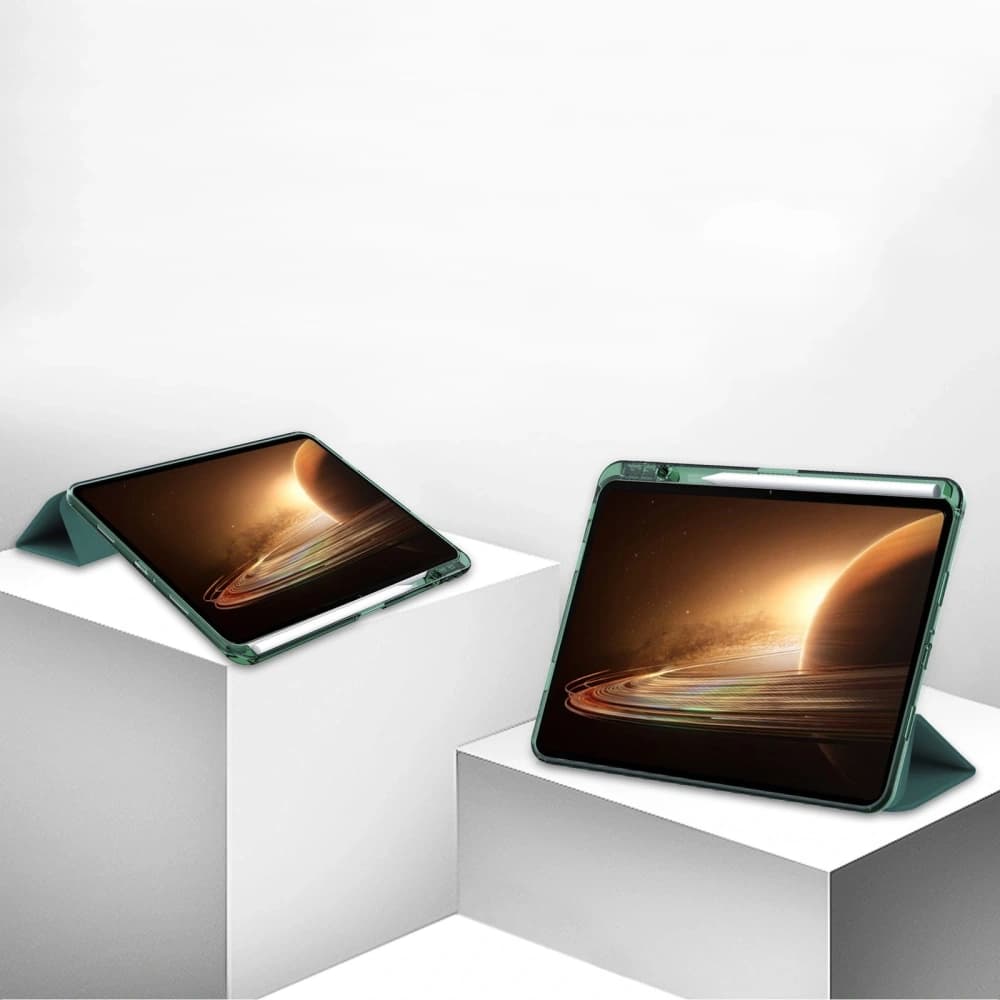 Bizon Case Tab Clear Satin Oppo Pad 2 / OnePlus Pad dunkelgrün - 2