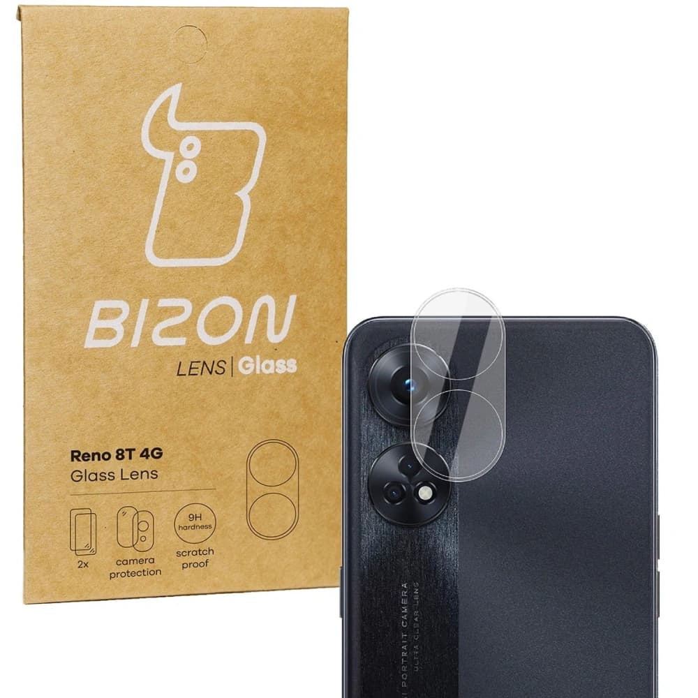 Bizon Glaslinse Reno 8T 4G [2 PACK] - 1