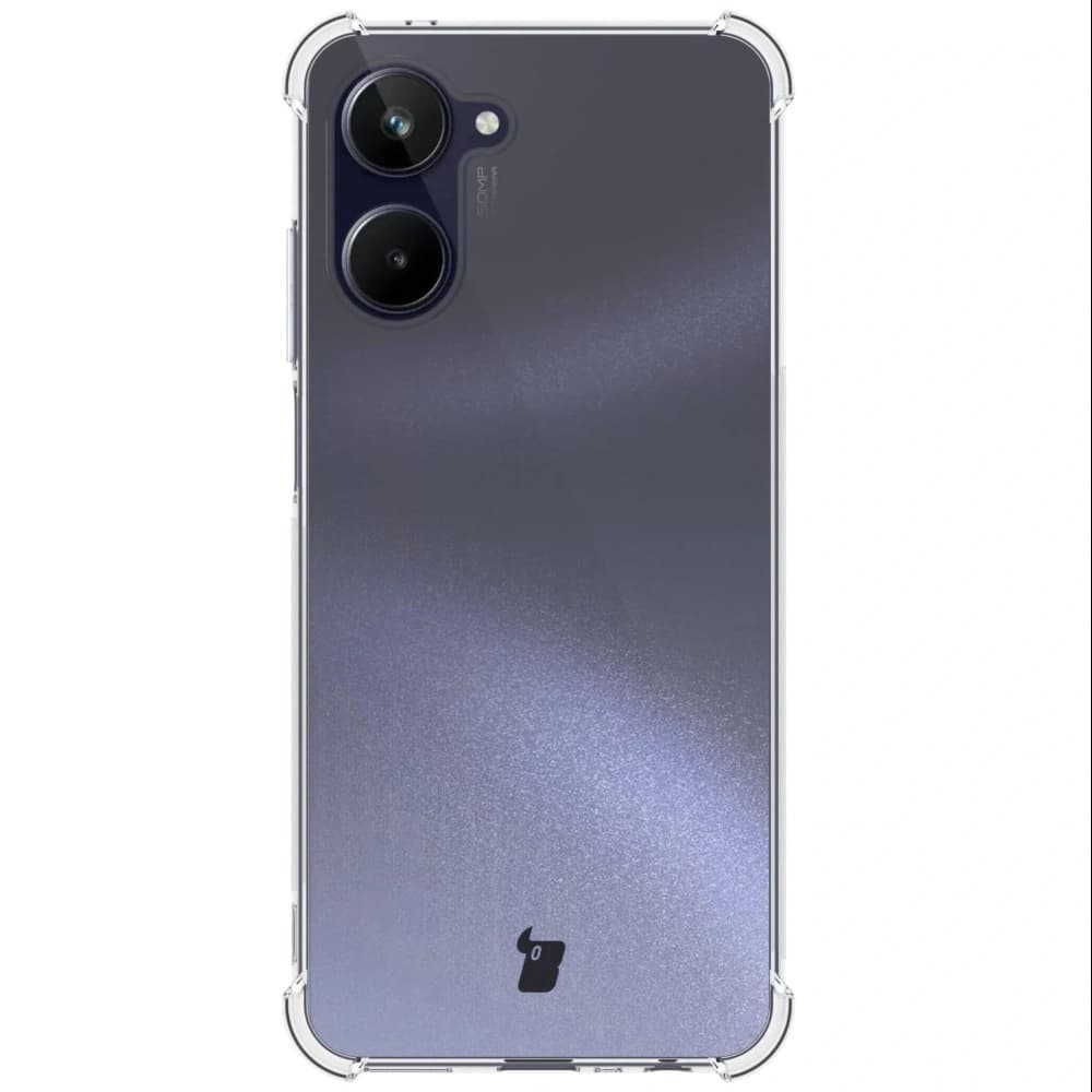 Etui + 2x sklo na displej Bizon Case Clear Pack pro Realme 10 4G průhledné - 2