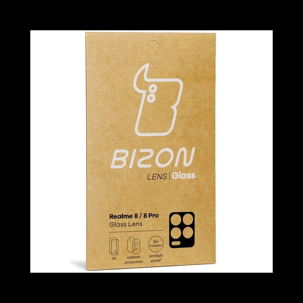 Bizon Glaslinse Realme 8 4G / 8 Pro [2 PACK] - 6