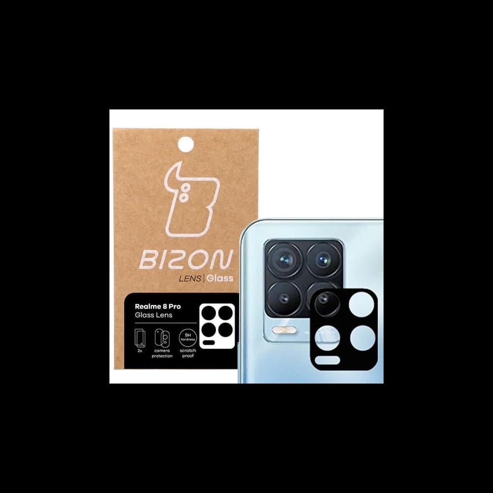 Bizon Glaslinse Realme 8 Pro [2 PACK] - 1