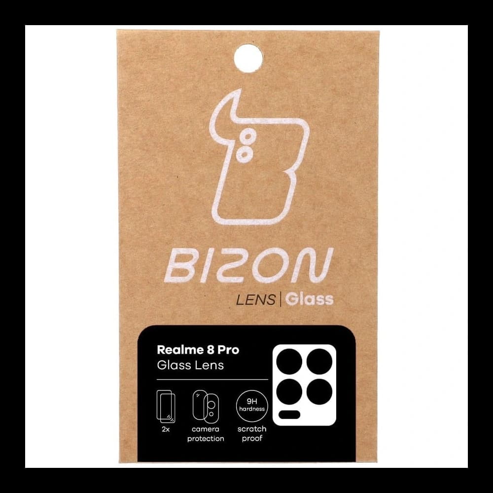Bizon Glaslinse Realme 8 Pro [2 PACK] - 5