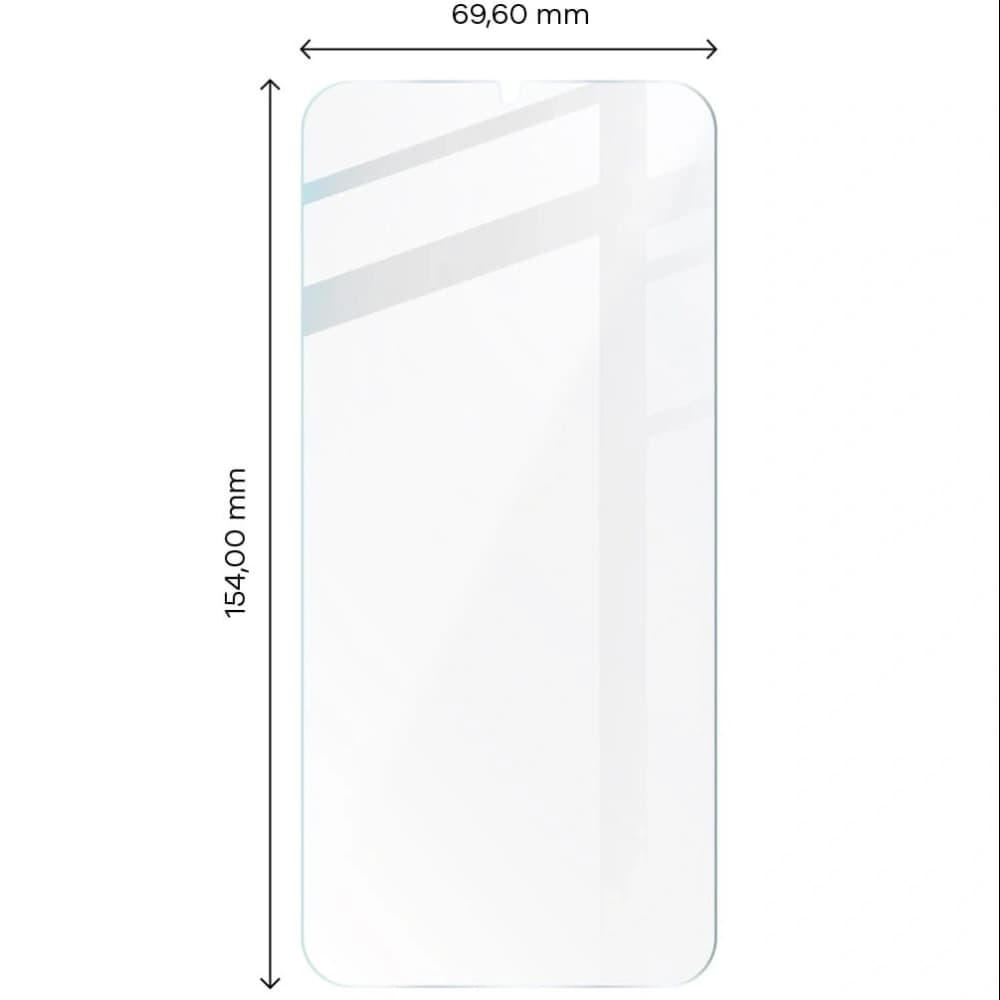 BIZON Clear Pack 3x Bildschirmglas + Kameraglas Samsung Galaxy A24 - 2