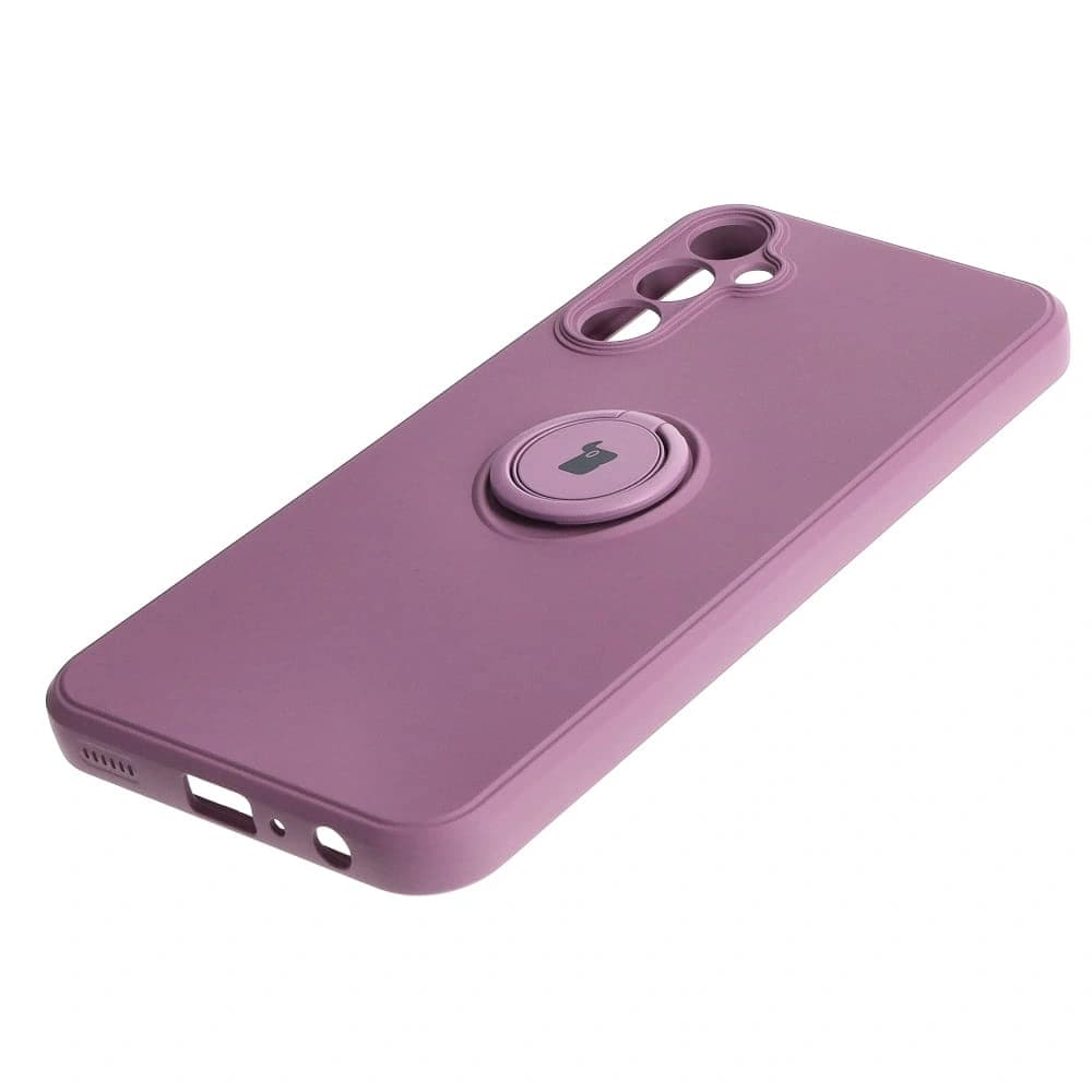 Bizon Case Silicone Ring Sq Samsung Galaxy A24 dark purple - 3