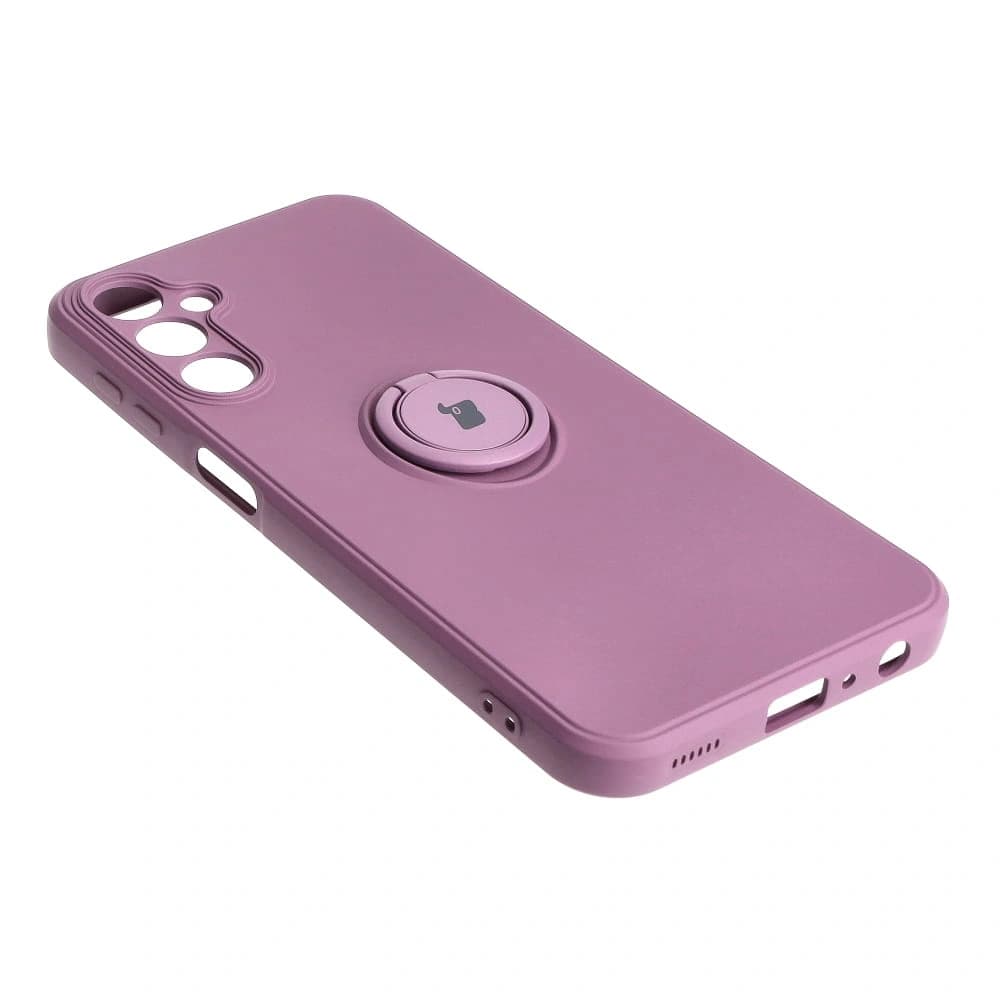 Bizon Case Silicone Ring Sq Samsung Galaxy A24 dark purple - 4
