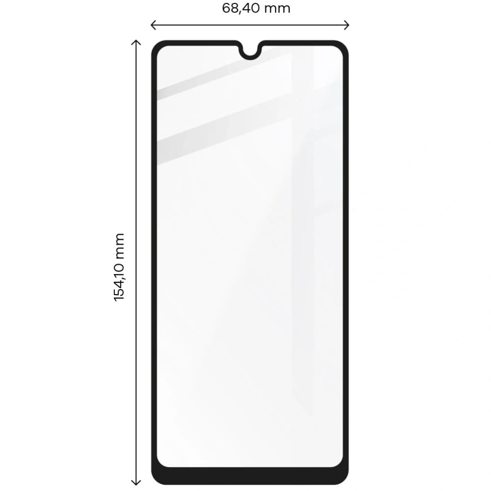 Bizon Glass Edge Samsung Galaxy A33 5G schwarz - 2