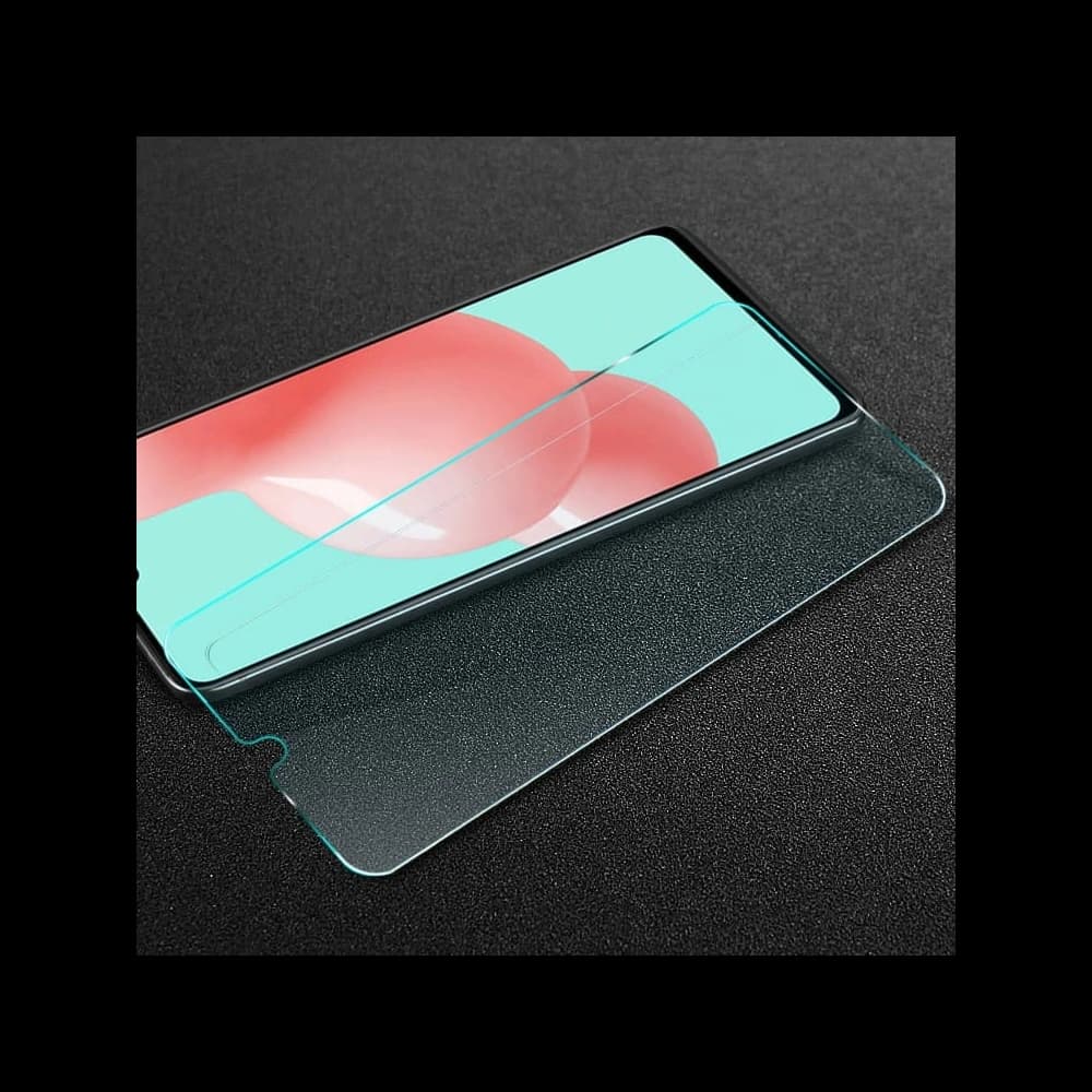 3x szkło hartowane Bizon Glass Clear + szkło na obiektyw Samsung Galaxy A42 5G - 7