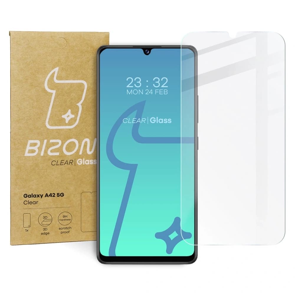 Bizon Glass Clear 2 Samsung Galaxy A42 5G - 1
