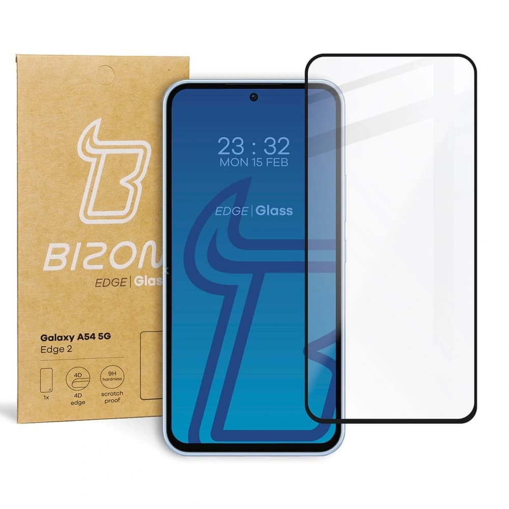Bizon Glass Edge 2 Samsung Galaxy A54 5G schwarz - 1